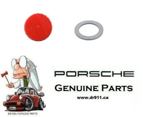 PORSCHE 924 944 TAPA Y SELLO LÍQUIDO TRANSMISIÓN AUTOMÁTICA GENUINO 477321483A 477321481 Foto 1 de 1