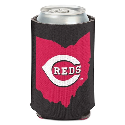 Cincinnati Reds WinCraft 12oz. State Shape Can Cooler Cover