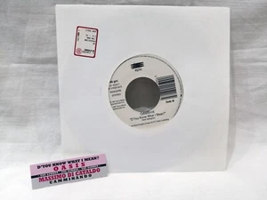 OASIS D'YOU KNOW WHAT I MEAN 7" 45 GIRI PROMO JUKEBOX JB 1997 MINT W/ STICKER - Foto 1 di 2