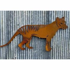 Tasmanian Tiger wall art Metal Art & Garden Sculpture Australian Made - Picture 1 of 1