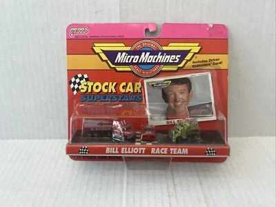 Micro Machines Stock Car Superstars Bill Elliot Race Team 1:87 NASCAR NEW - Image 1 of 4