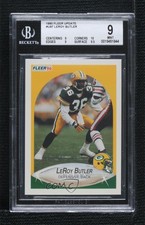 1990 Fleer Update LeRoy Butler #U-97 BGS 9 MINT Rookie RC