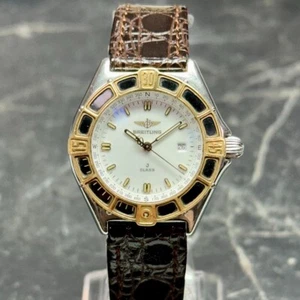 1990er Damen Edelstahl & Gold Lünette Breitling J Klasse 31mm Quarz D52063 - Bild 1 von 5