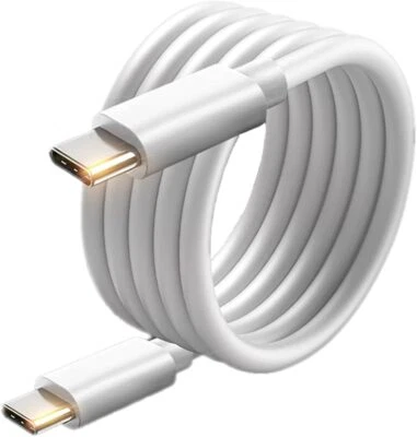 PD Type C Fast Charger Block Dual USB C Cable For iPhone 16 15 Pro iPad Samsung - Image 1 of 4