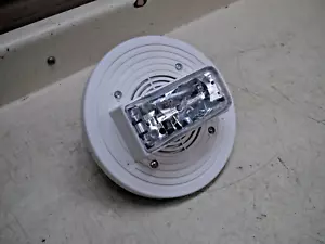 Simplex Ceiling Fire Alarm Speaker Strobe Multi-CD Non-Addressable P/N 4906-9154 - Picture 1 of 8