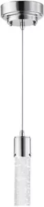 Westinghouse Lighting Chrome 6307900 Cava LED Indoor Pendant Finish Bubble Glass - Picture 1 of 5