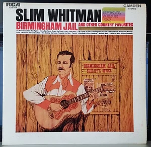 Slim Whitman - Birmingham Jail And Other Country Favourites, excelente disco LP - Imagen 1 de 3