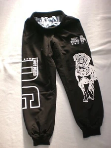 NEU PVC COTTON DOPPEL HOSE JOGGINGHOSE & INNEN EXTRA SOFT PVC PANTS L-XL - Picture 1 of 18