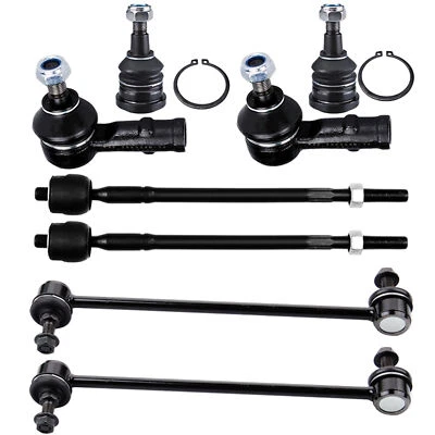 8x Suspension Tie Rod End Ball Joint Sway Bar For 2005-2011 Mitsubishi Galant Foto 1 de 4