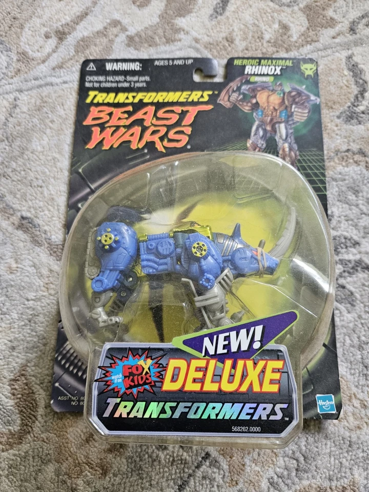 Transformers Beast Wars Rhinox Transmetals Deluxe 1999 Hasbro Kenner Incomplete - Image 1 of 1