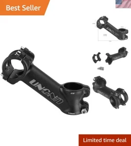 Bike Stem Aluminum 31.8mm 70mm 90mm 110mm Height Riser for Mountain Road BMX - Picture 1 of 9