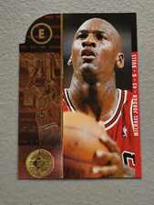 MICHAEL JORDAN 1995-1996 SP CHAMPIONSHIP SERIES DIE CUT #4 basketball CARD nba