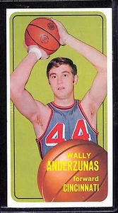 1970-71 Topps #21 Wally Anderzunas EX/NM - Set Break! - Picture 1 of 2