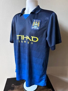 Manchester City #8 ETIHAD 2014 Barclays Premier League Champions Soccer Jersey - Picture 1 of 6