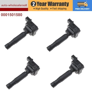 4x For Benz C180 C200 C220 C230 CL203 W203 S203 Kompressor 1.8L Ignition Coil - Picture 1 of 8
