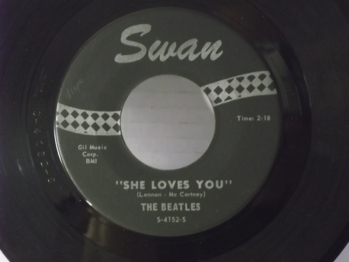 The Beatles Numbered 45 RPM Speed Vinyl Records for sale - eBay