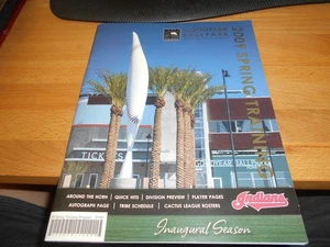 2009 Indians Program with Bob Feller Autograph - Picture 1 of 6