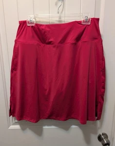 Mujer Dri-Fit Skort Rosa Oscuro Talla XL Bolsillos Atléticos Tenis - Imagen 1 de 6