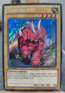 SÄBELSAURIER - LCJW-DE143 Secret Rare / 1. Auflage Near Mint Deutsch - Bild 1 von 2