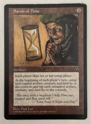 1x Sands of Time Visions MTG Magic the Gathering MP - Image 1 of 2
