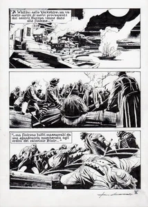 C. ROI - Original Dylan Dog Giant Board Nr.6 "Der Schweißtuchkauer" S.1 - Bild 1 von 1