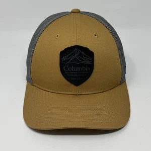 Columbia Sportswear Co Spring Grove II Snapback Malla Camionero Sombrero Marrón/Gris Usado en Excelente Condición - Imagen 1 de 12
