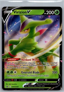 Virizion V SWSH295 | Sword & Shield Promo Cards | Promo | NM-Mint - Picture 1 of 2