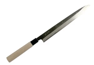 Yanagiba 270 mm Japanese Sashimi Knife – Grade 1 White Steel, Single Bevel - Picture 1 of 12
