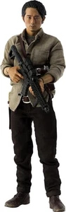 Figura de acción Threezero THE WALKING DEAD amc Glenn Rhee 1/6 usada Fedex DHL Japón - Imagen 1 de 9