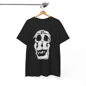 Camiseta TSP SHIRTS Salvador Dalí Calavera | Camiseta Gótica Surrealista | Camiseta Gótica | Sku - Imagen 1 de 5