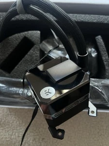 EK AIO Elite 280 D-RGB chrome block edition hardly used. - Afbeelding 1 van 7