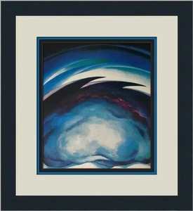 Georgia O'Keeffe From The Plains I Custom Framed Print - Picture 1 of 2