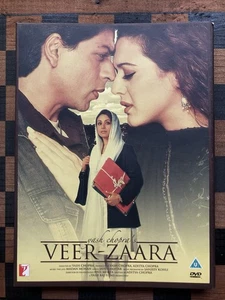 Veer Zara DVD 2 disc Sha Rukh Khan Gatefold 2004 Yash Chopra Bollywood Priety Z - Imagen 1 de 1