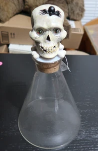Brand New Department 56 FRANKENSTEIN'S LAB CANDY BEAKER *SKULL* 91566 - Picture 1 of 9