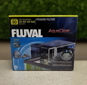 Fluval AquaClear 50 Power Filter, 20-50 Gallon #A610F BRAND NEW SEALED - Picture 1 of 2