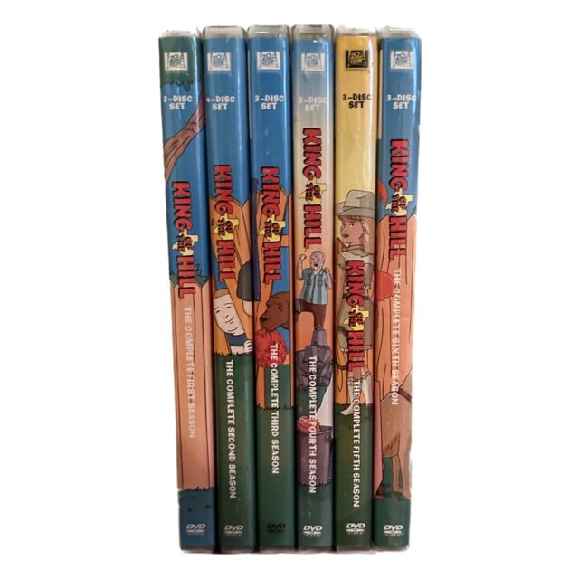 KING OF THE HILL DVD Box Set Lot - Seasons 2, 4 & 6- Comedy