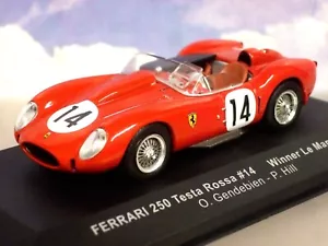 IXO 1/43 FERRARI 250 TR58 #14 WINNER LE MANS 1958 O.GENDEBIEN & PHIL HILL LM1958 - Picture 1 of 8