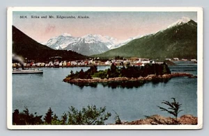 Cartolina Sitka E Mt. Edgecumbe Alaska - Foto 1 di 2