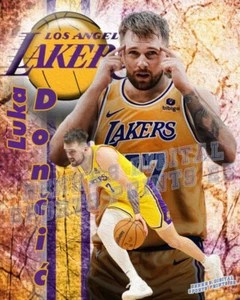 LA Lakers Lithograph print of Luka Dončić 2025 - Picture 1 of 1