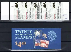 Estampillas de Estados Unidos - folletos - 2 variedades (G397) - Imagen 1 de 1