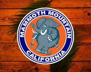 Ski Mammoth Mountain Aufkleber Aufkleber 3" Kalifornien Ski Vinyl - Bild 1 von 1