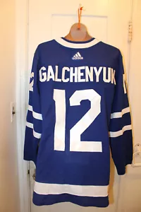 Maglia Adidas Toronto Maple Leafs Alex Galchenyuk #12 autentica NHL taglia 50 Fight - Foto 1 di 9