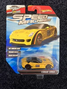 Hot Wheels Speed Machines Ferrari 599xx- yellow - Picture 1 of 4