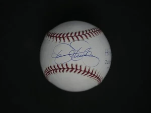 DENNIS ECKERSLEY SIGNED OFFICIAL AMERICAN LEAGUE BASEBALL "HOF 2004" JSA COA - Picture 1 of 3