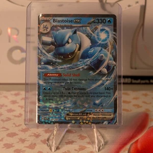 Pokemon TCG SV: Scarlet & Violet 151 #009/165 Blastoise ex NM - Picture 1 of 2
