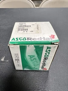NEW ASCO 8262G208Q Red Hat Solenoid Valve, MX120, 120/60, 1/4”, 2W Free Shipping - Picture 1 of 6