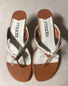 Moda Spana Women Burnt Orange 2 In Heels 9m - Picture 1 of 7