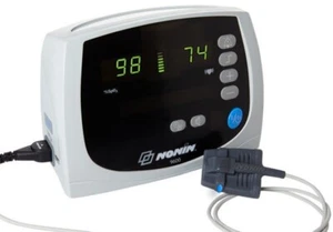 Nonin Avant 9600 Table top Digital Pulse Oximeter SpO2 W/VUEL NEW in Box - Picture 1 of 3