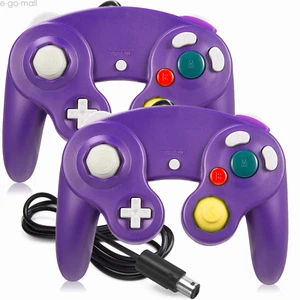 2 Pack Wired Gamecube Rumble Controller Gamepad for Nintendo GameCube Console - Picture 1 of 91