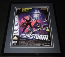 Metalstorm Control Framed 8x10 Repro Poster Display Jeffrey Byron Kelly Preston